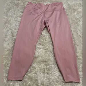 NIKE Dri-Fit Size 2XL Pink Leggings EUC